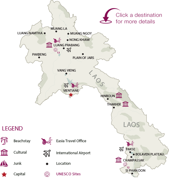 Laos_ Interactive_ Tourist_ Map