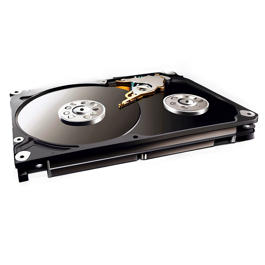 Laptop Hard Drive Art Png Amw24