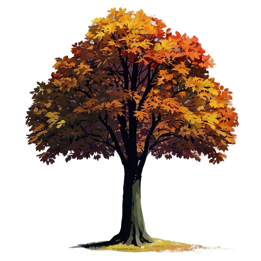 Large Autumn Tree Png Suh