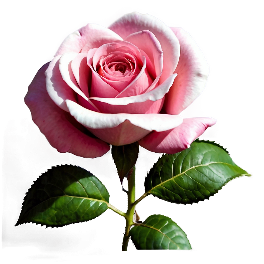 Large Blooming Rose Png 11