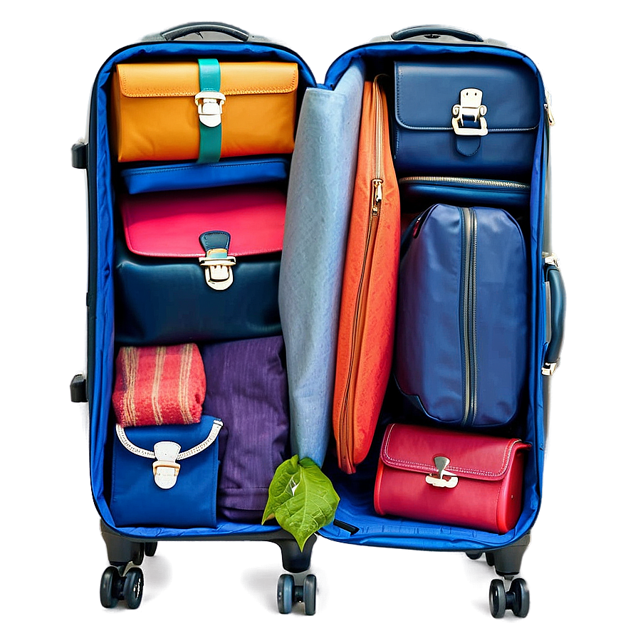 Large Family Suitcase Png Kha