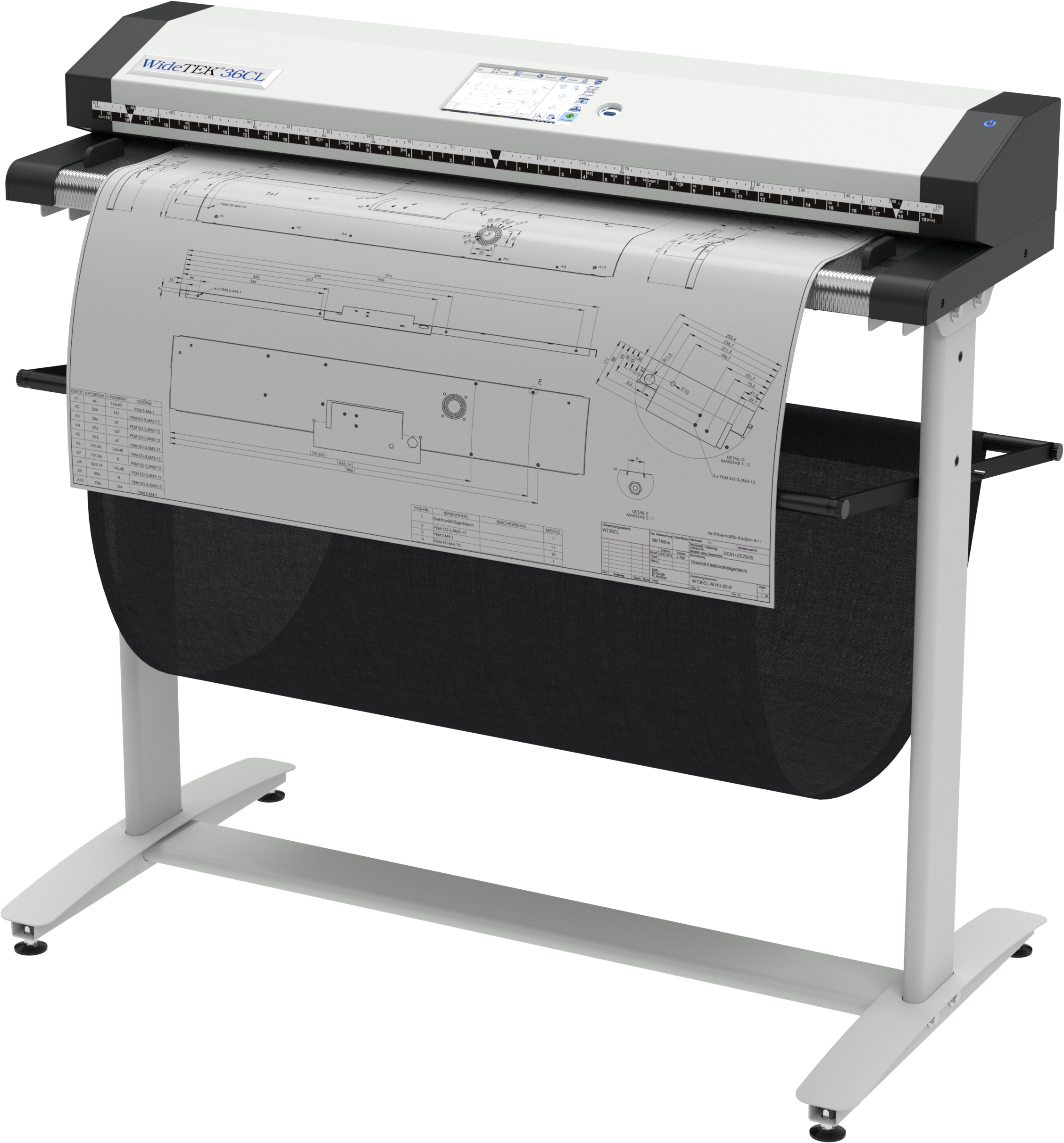 Large Format Printerwith Blueprint