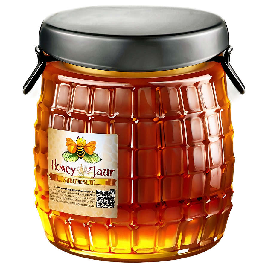 Large Honey Jar Png 06212024