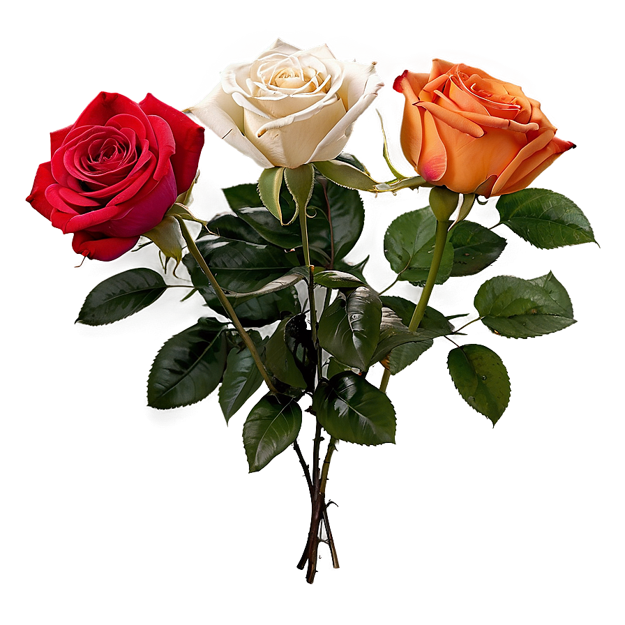 Large Roses Bouquet Png Ixl45