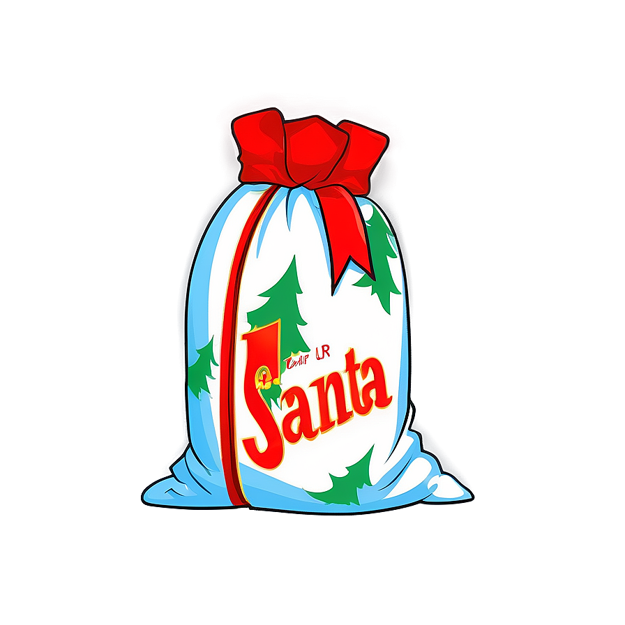 Large Santa Sack Png Rto64