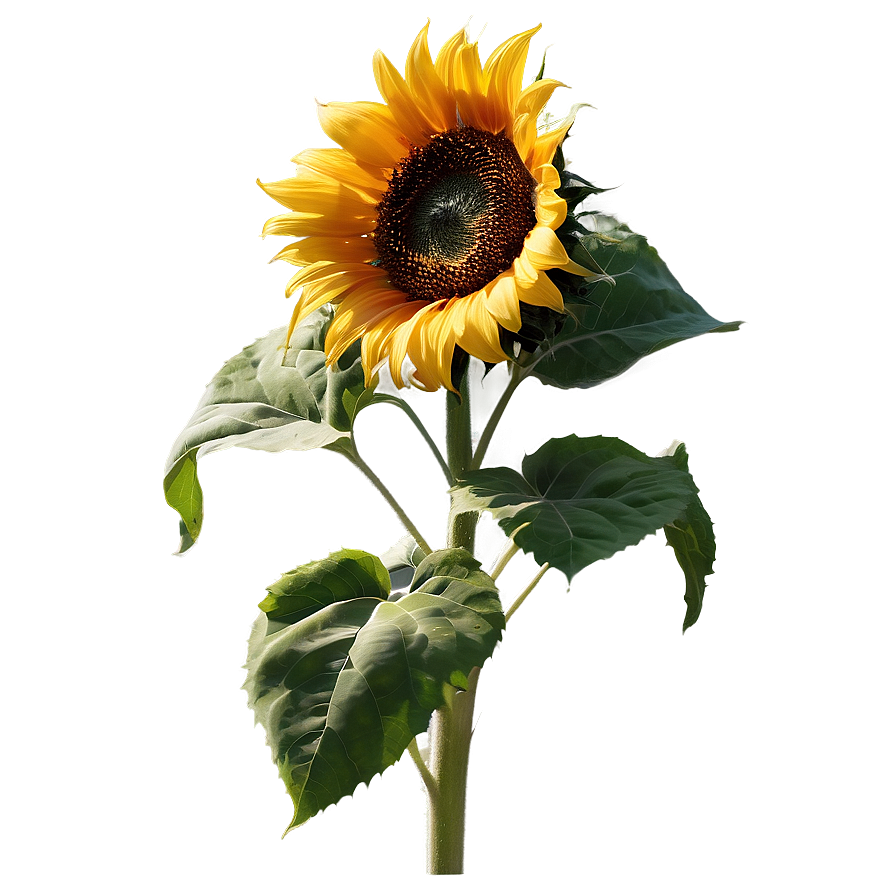 Large Sunflower Png Ski