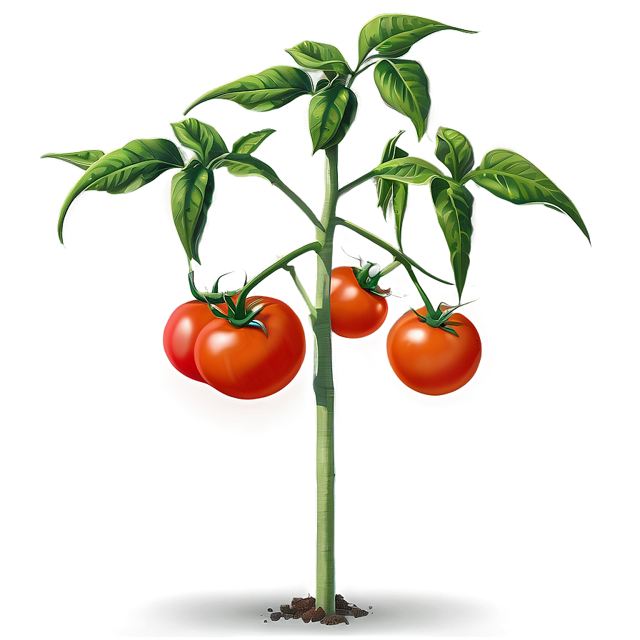 Large Tomato Plant Png 24