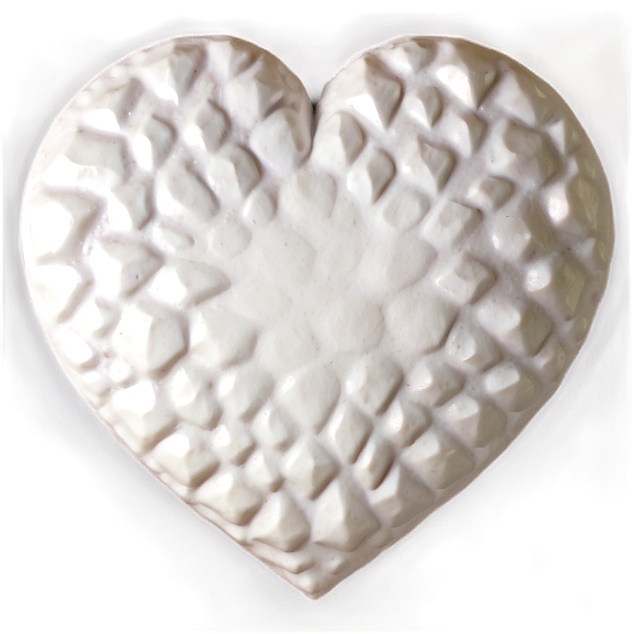 Large White Heart Png 32