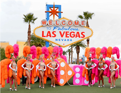 Las Vegas Signwith Showgirls