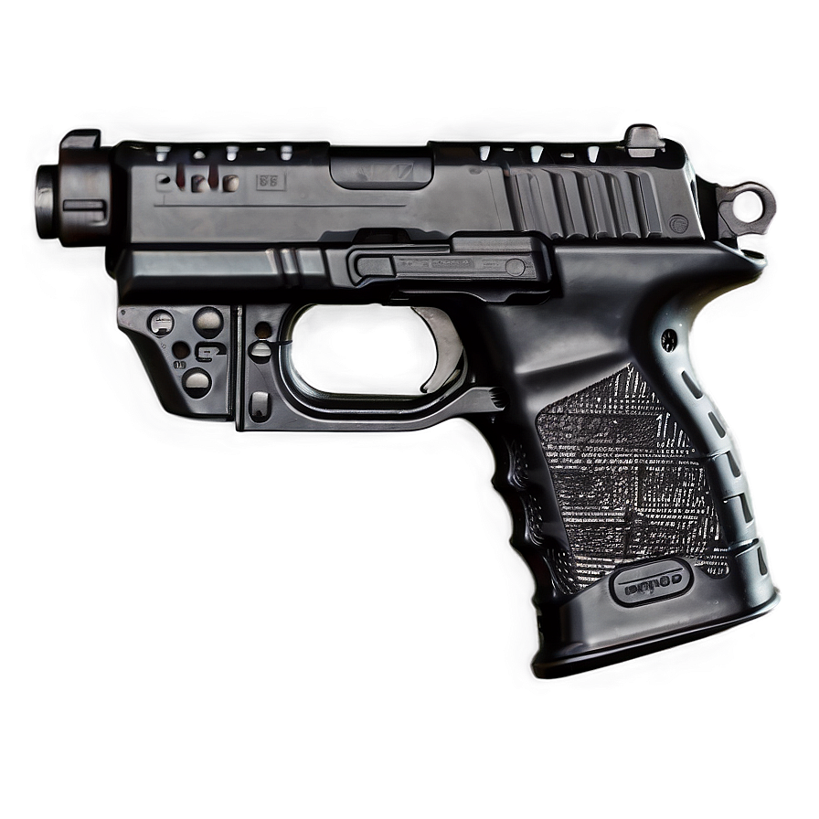 Laser-sighted Pistol Png 05242024