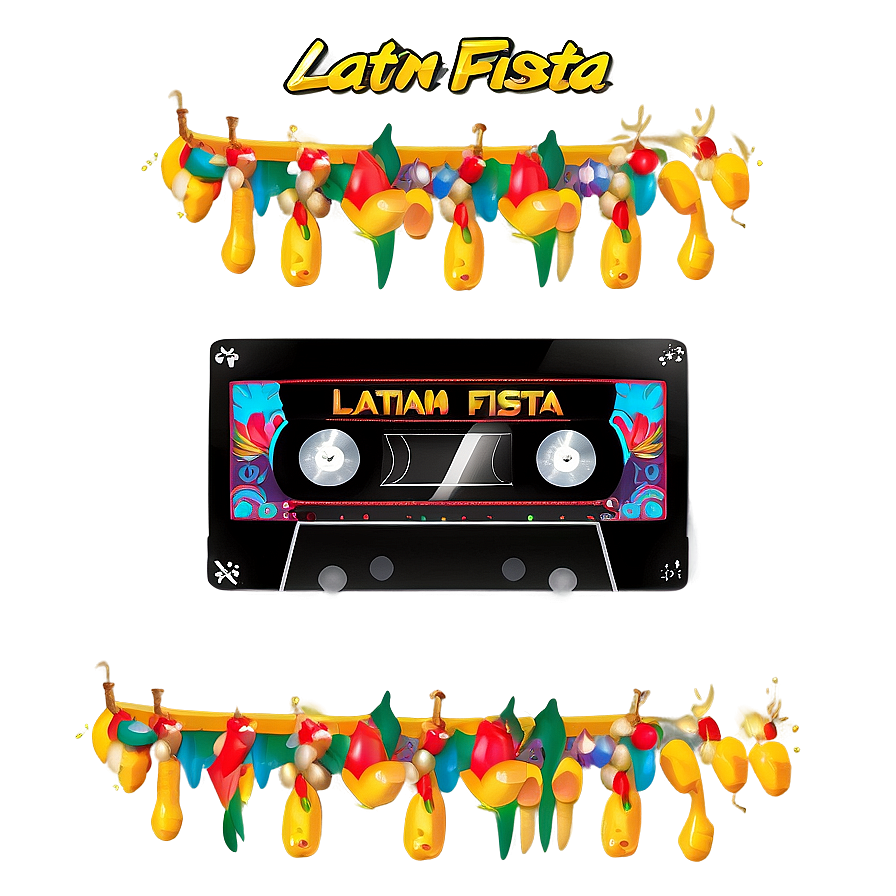 Latin Fiesta Mixtape Png Egw76