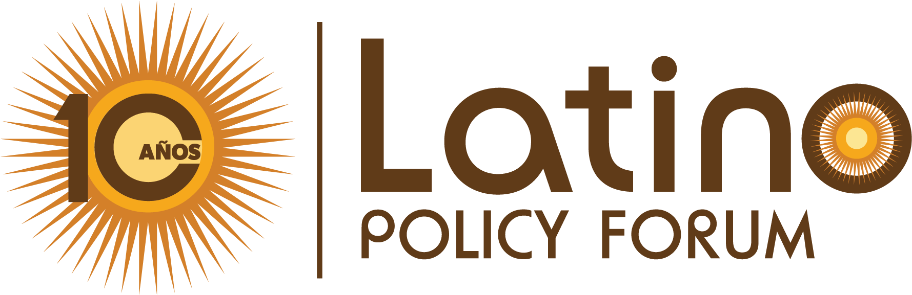 Latino Policy Forum10th Anniversary Logo