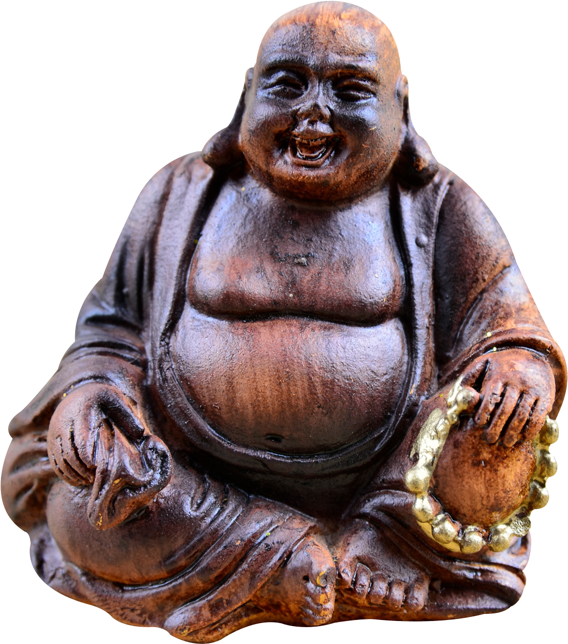 Laughing Buddha Statuette