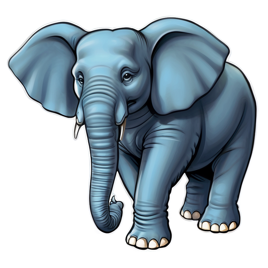 Laughing Elephant Cartoon Png Ljf63