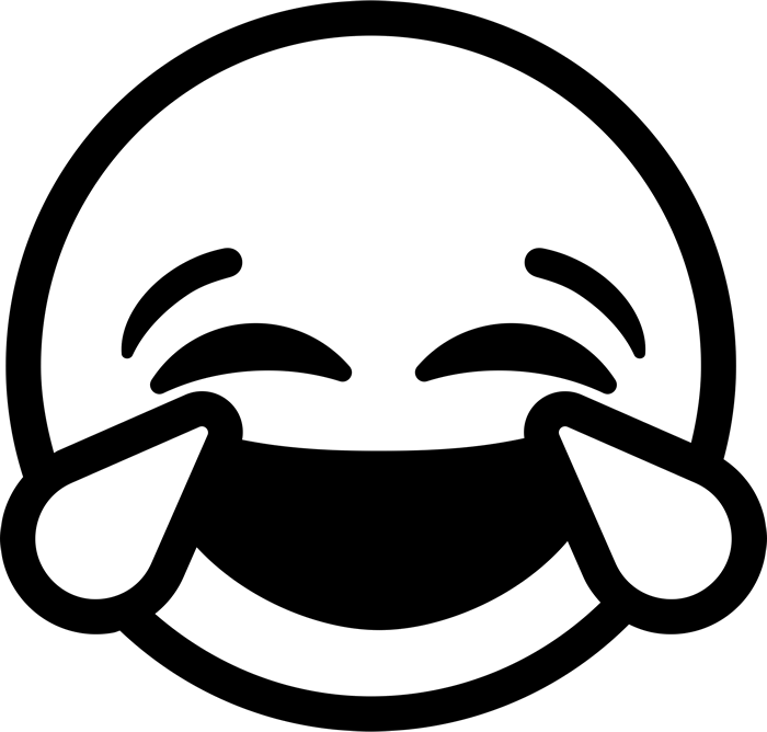 Laughing Emoji Graphic