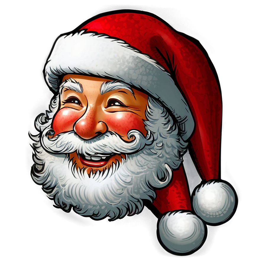 Laughing Santa Png Flj43