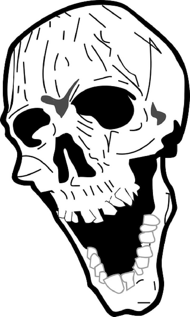 Laughing Skull Graphic