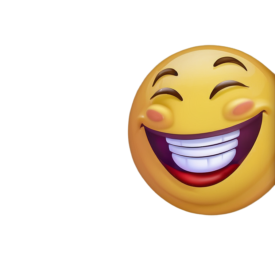 Laughing Smile Emoji Png 36