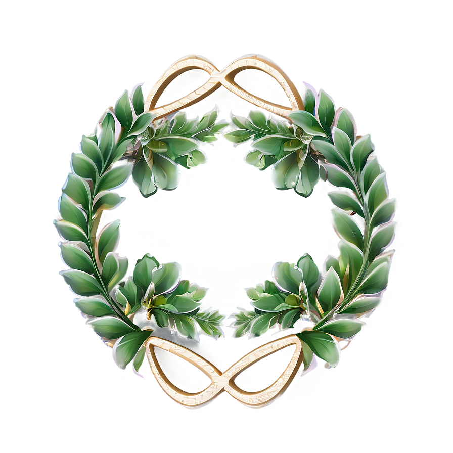 Laurel Monogram Frame Png Way