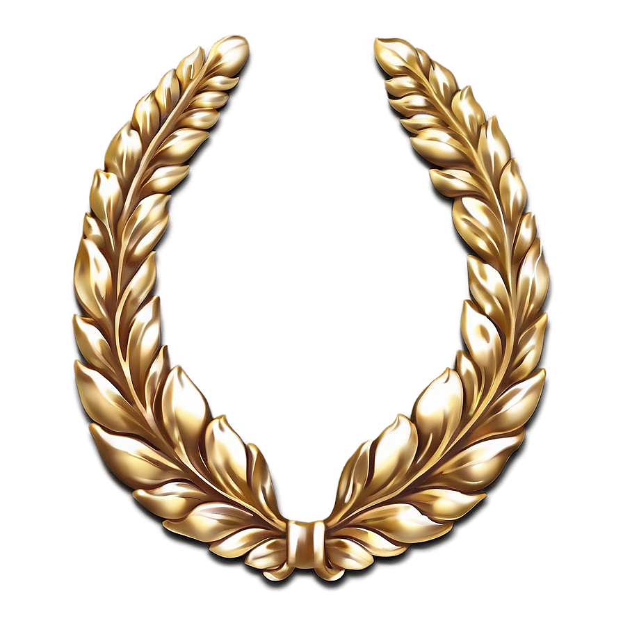 Laurel Wreath Medal Png Mhu