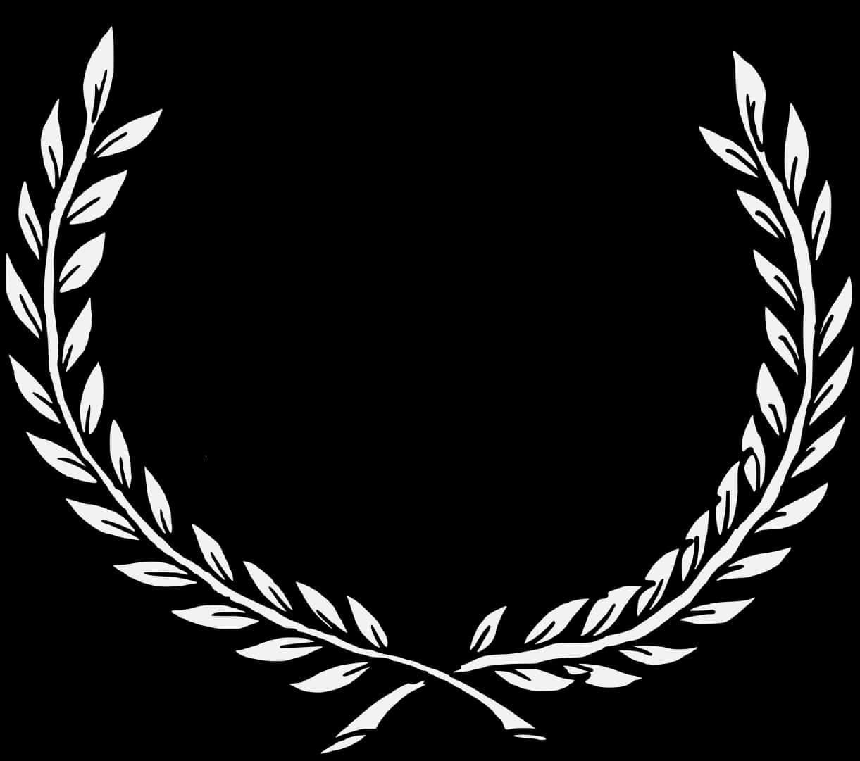 Laurel Wreath Silhouette