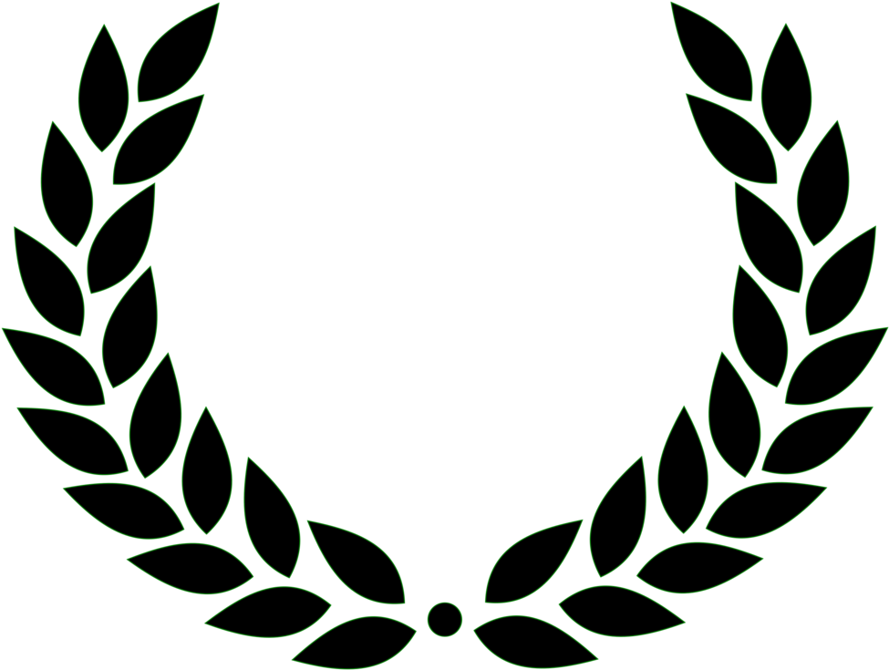 Laurel Wreath Symbol Graphic