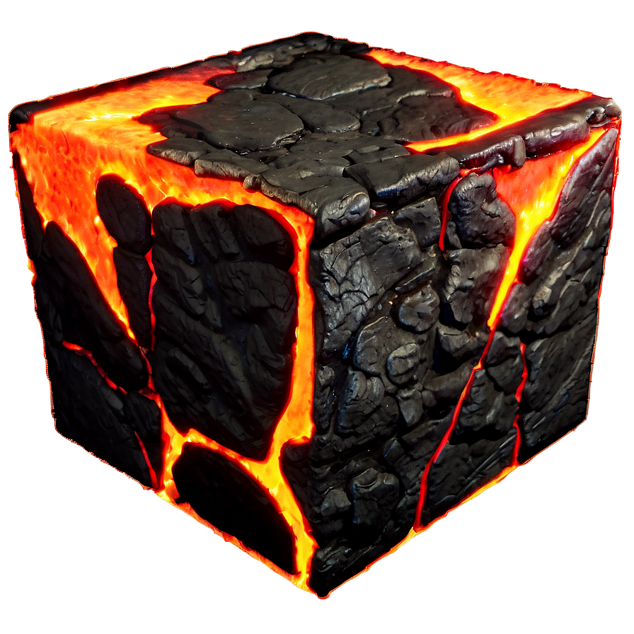 Lava Cube Png Njf