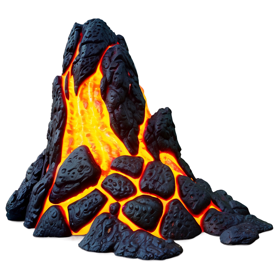 Lava Fire Effect Png 06122024