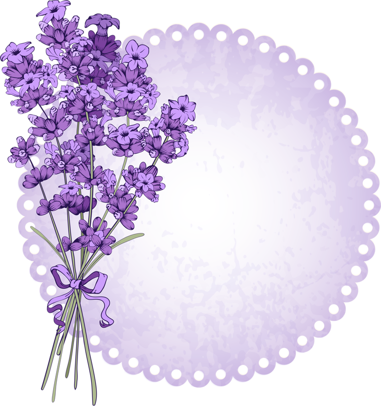 Lavender Bouquet Illustration