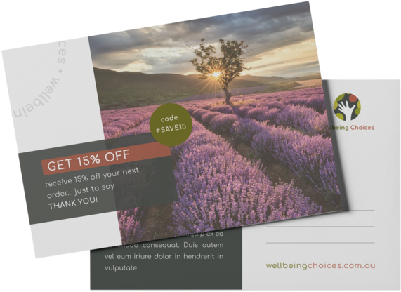 Lavender Field Promotional Materials