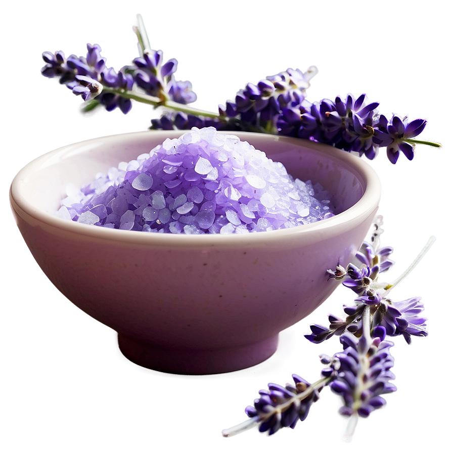 Lavender Fizzy Bath Salts Png Egg6