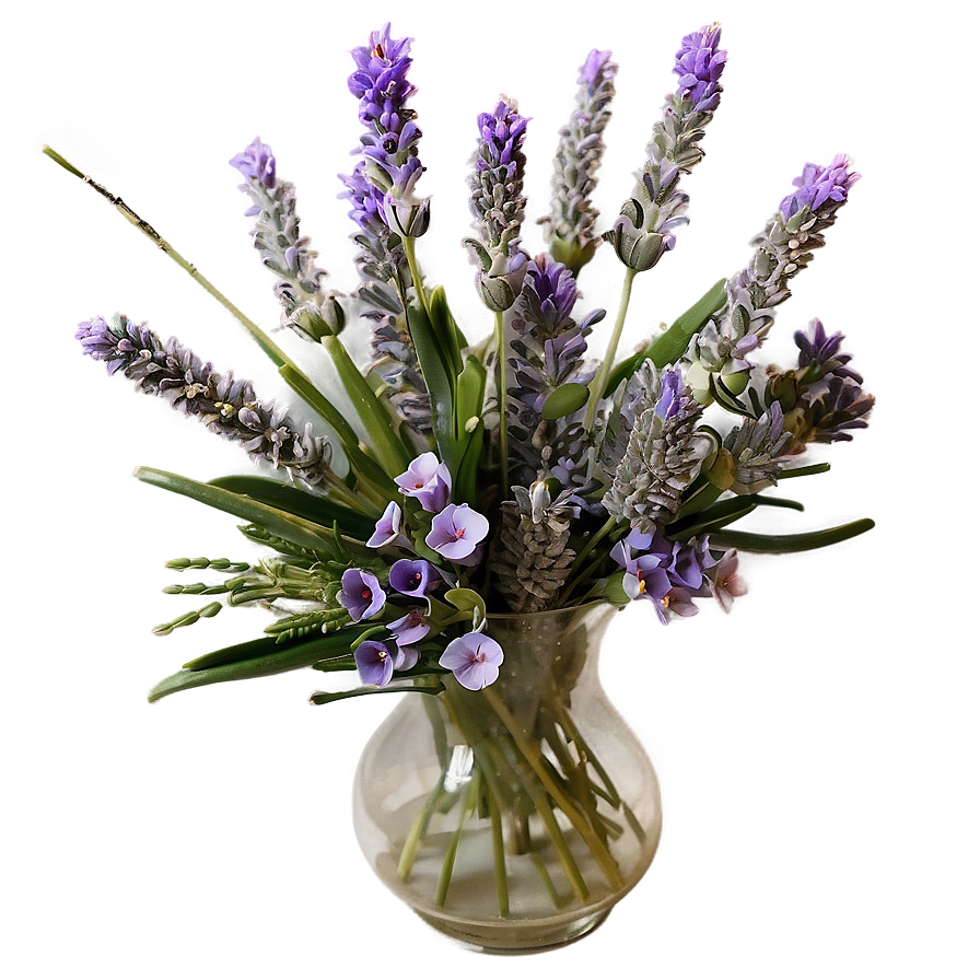 Lavender Floral Arrangement Png 54