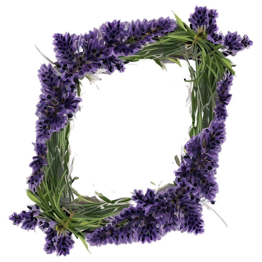 Lavender Frame Png 05252024