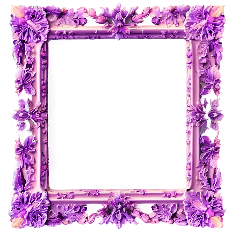 Lavender Frame Png Jht