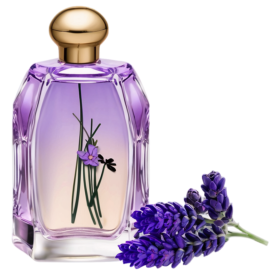 Lavender Perfume Flask Png Rkb26