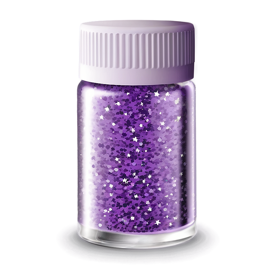 Lavender Purple Glitter Png 06252024