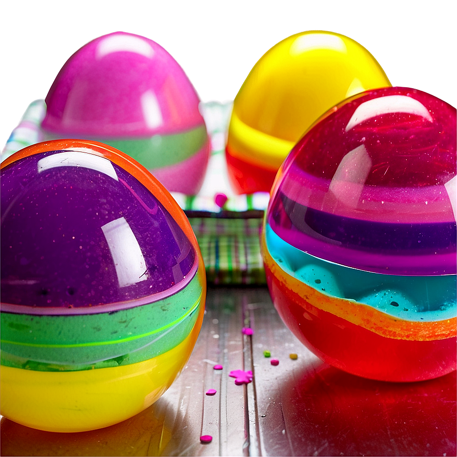 Layered Jello Easter Eggs Png 25