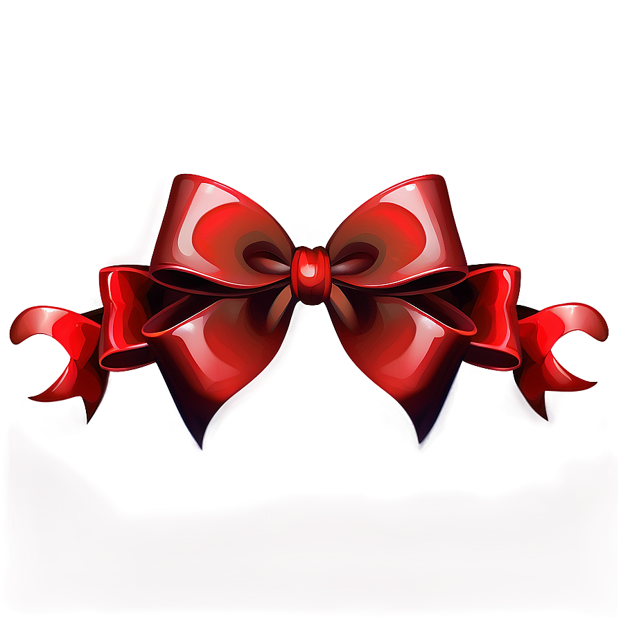 Layered Red Bow Png 05252024