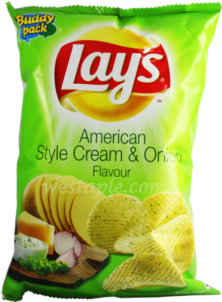 Lays American Style Cream Onion Flavor Chips Package