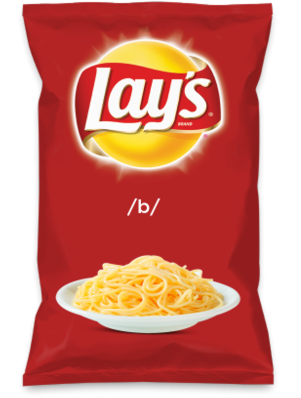 Lays Chip Packet Spaghetti Flavor Mockup