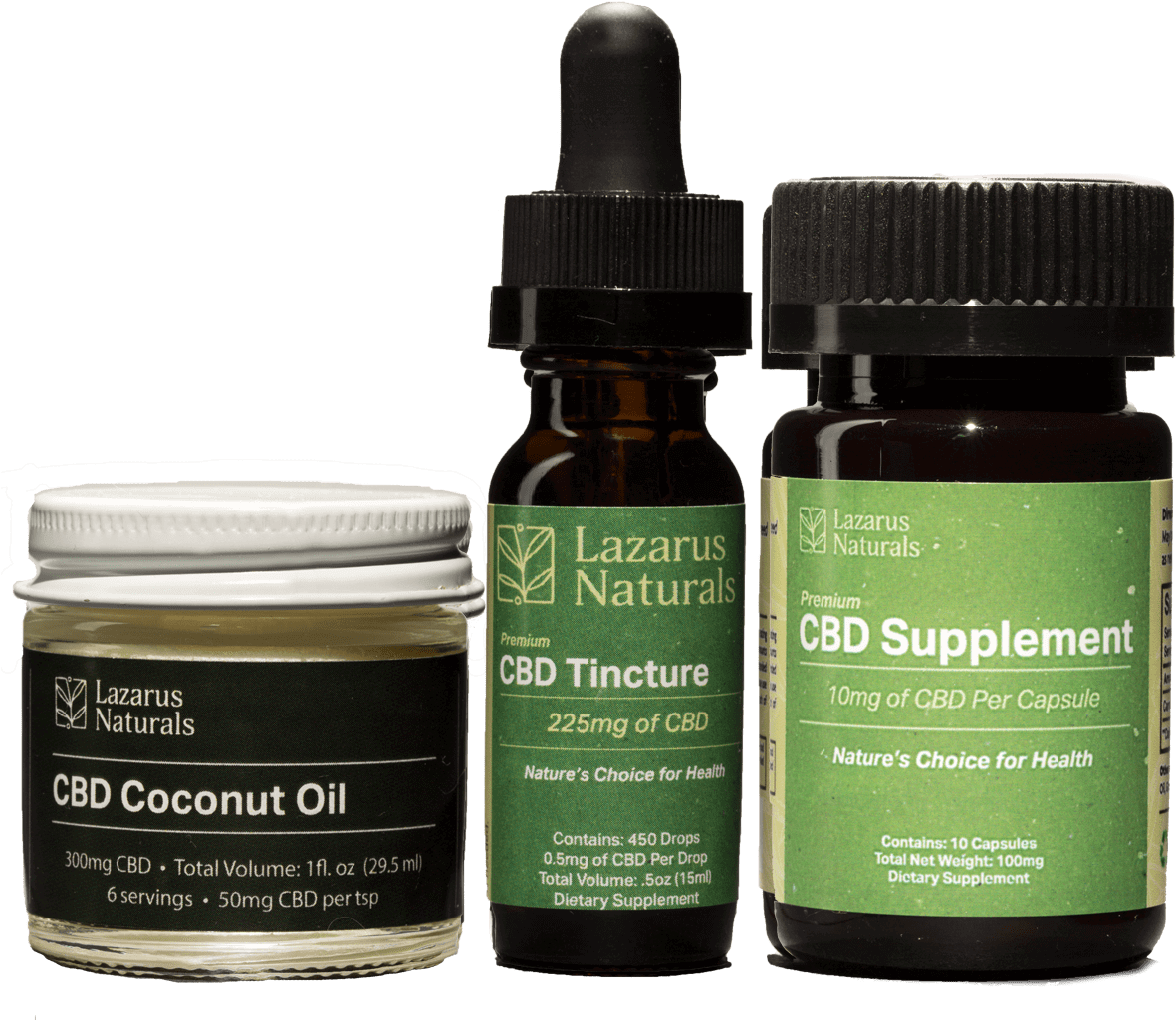 Lazarus Naturals C B D Products