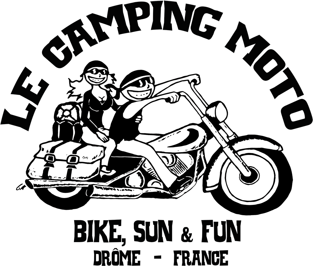 Le Camping Moto Vintage Graphic