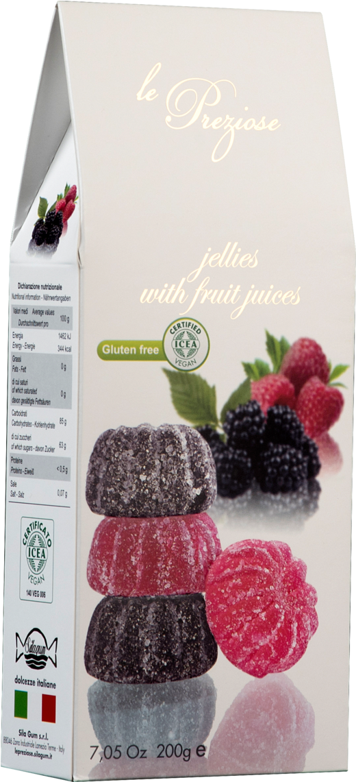 Le Preziose Fruit Jellies Packaging