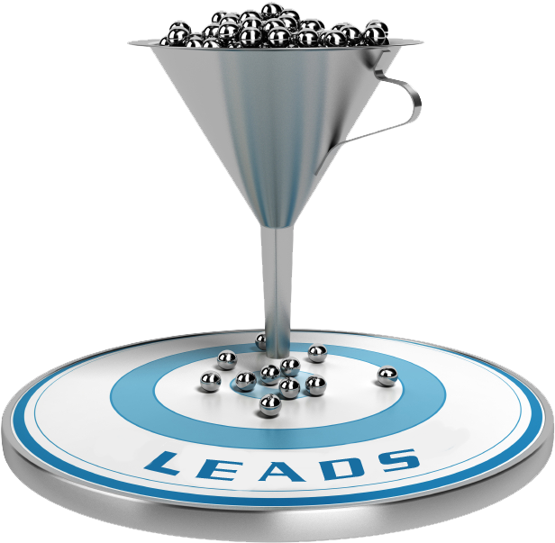 Lead Conversion Funnel Graphic