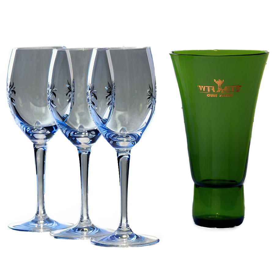 Lead-free Crystal Wine Glasses Png 06212024