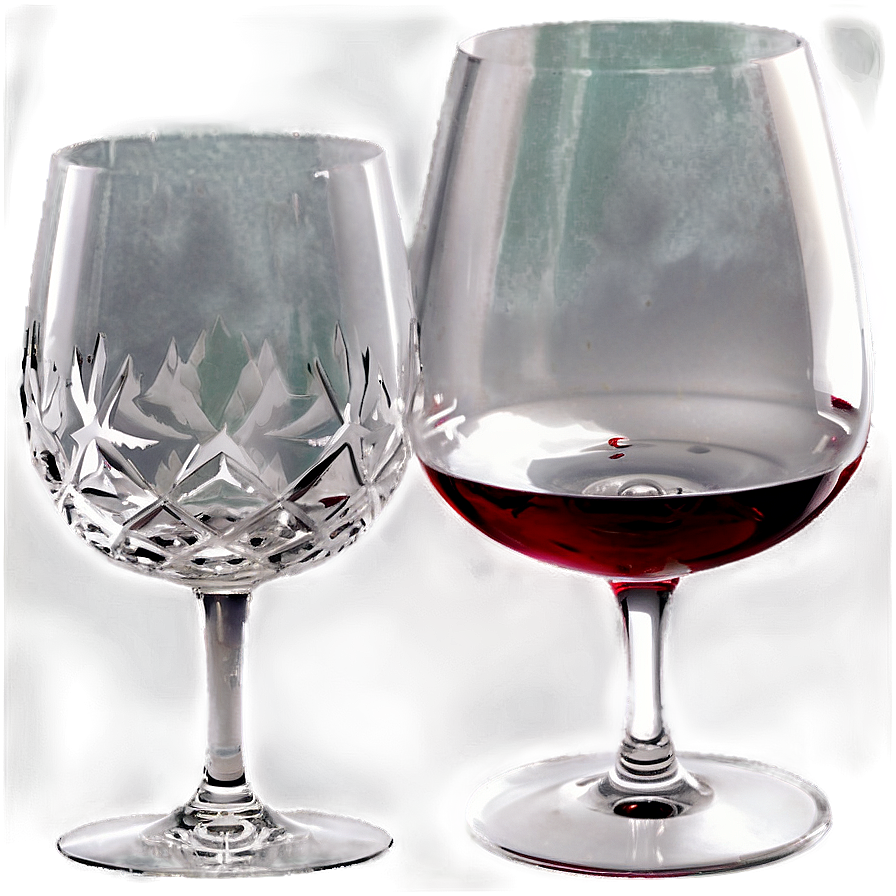 Lead-free Crystal Wine Glasses Png Phr54