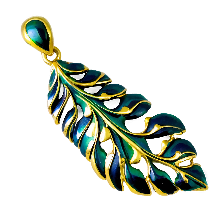 Leaf Pendant Png 06282024