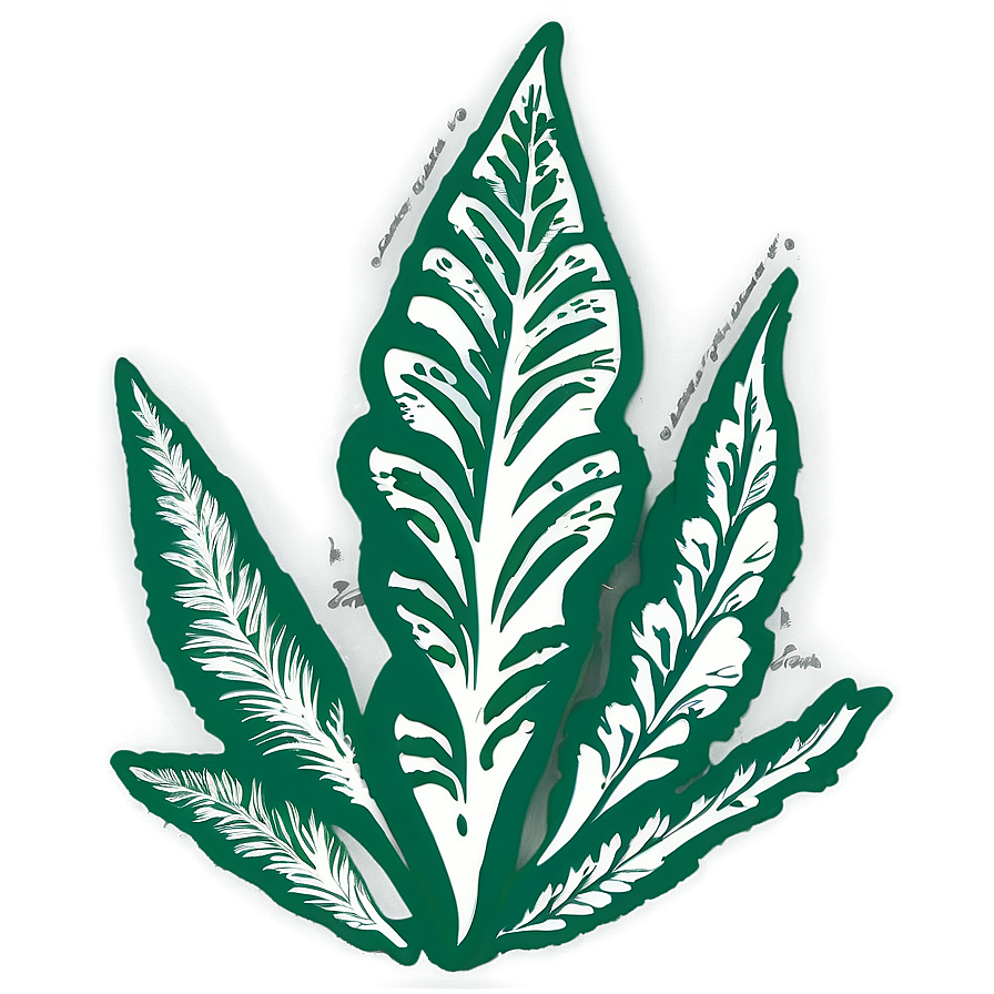 Leaf Stencil Png 74