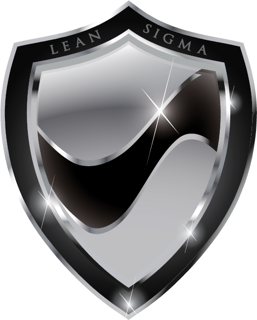 Lean Sigma Shield Emblem