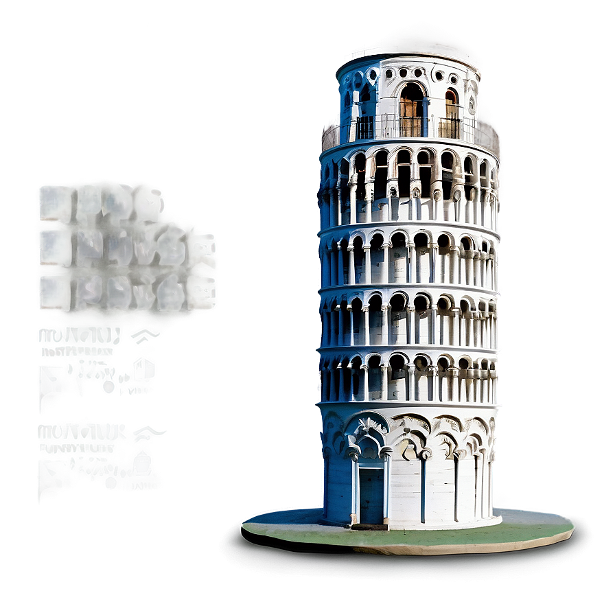 Leaning Tower Of Pisa Png Wdn